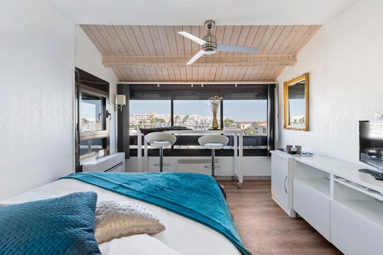 Studio Naturiste Venus Panoramic View Agde Exteriör bild