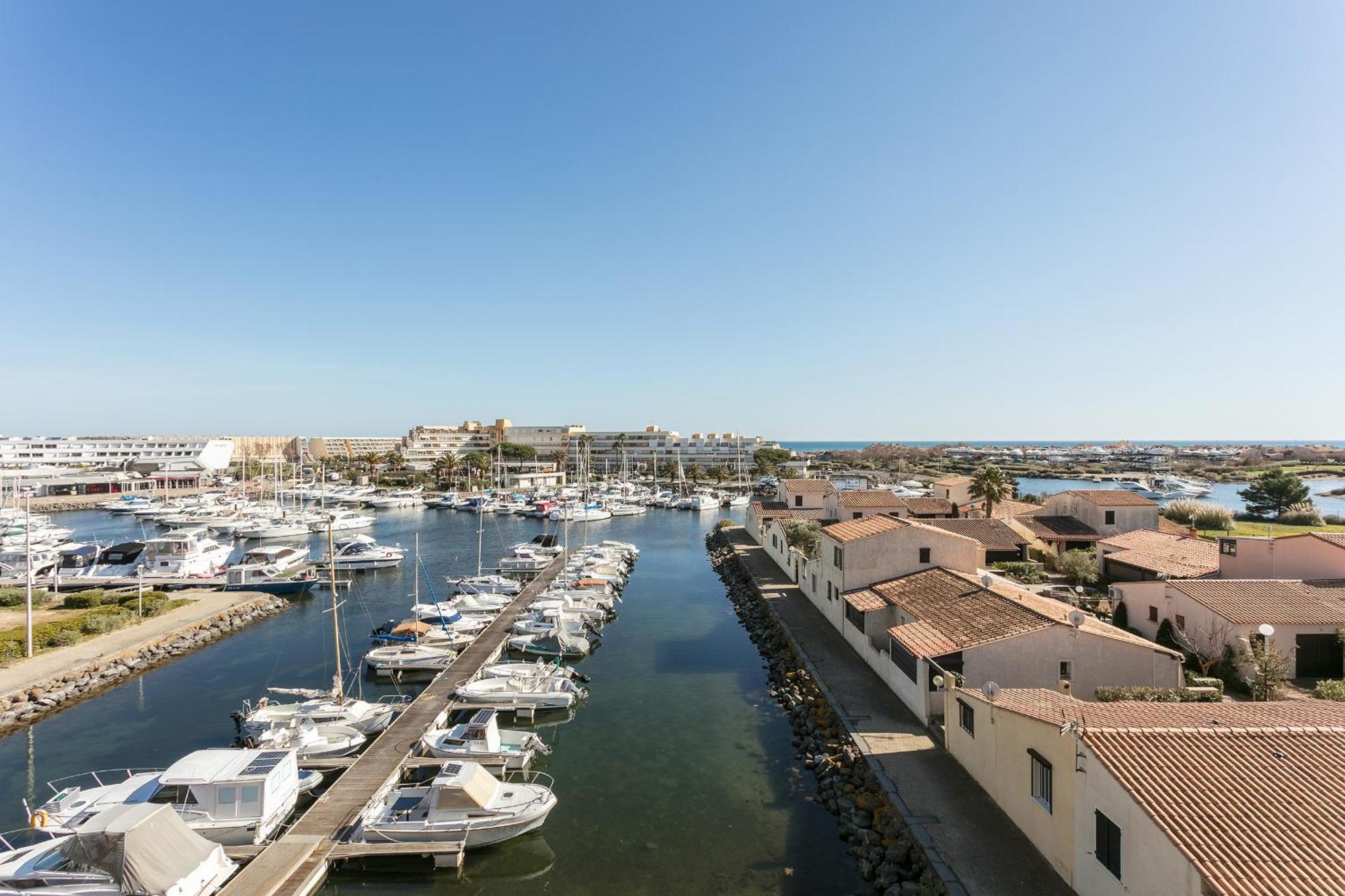 Studio Naturiste Venus Panoramic View Agde Exteriör bild