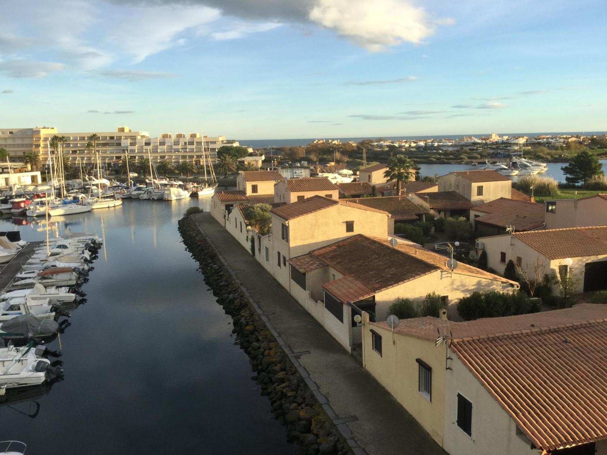 Studio Naturiste Venus Panoramic View Agde Exteriör bild